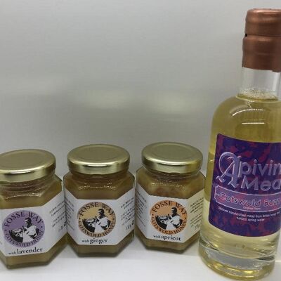 The Snowshill Mead and Honey Gift Box