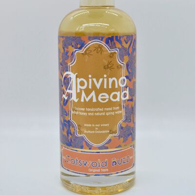 Buy Mead from the Cotswolds, UK - Cotswold Buzz Original made with Cotswold Honey and Filtered Oxfordshire Spring Water. 14.5% ABV - 50cl