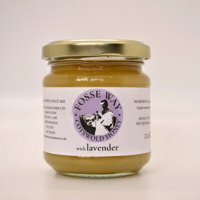 Cotswold Honey with Cotswold Lavender individual jar 227g