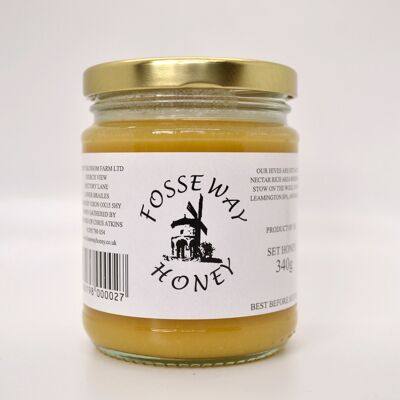 Fosse Way Cotswold Set Honey 8 x 340 g in Glass Jars
