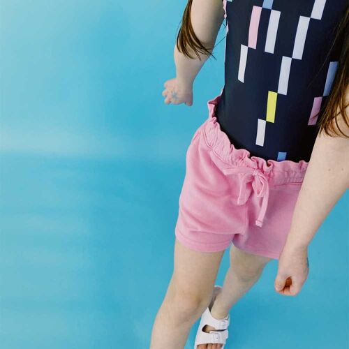 UV swimsuit for kids crazy blocks
