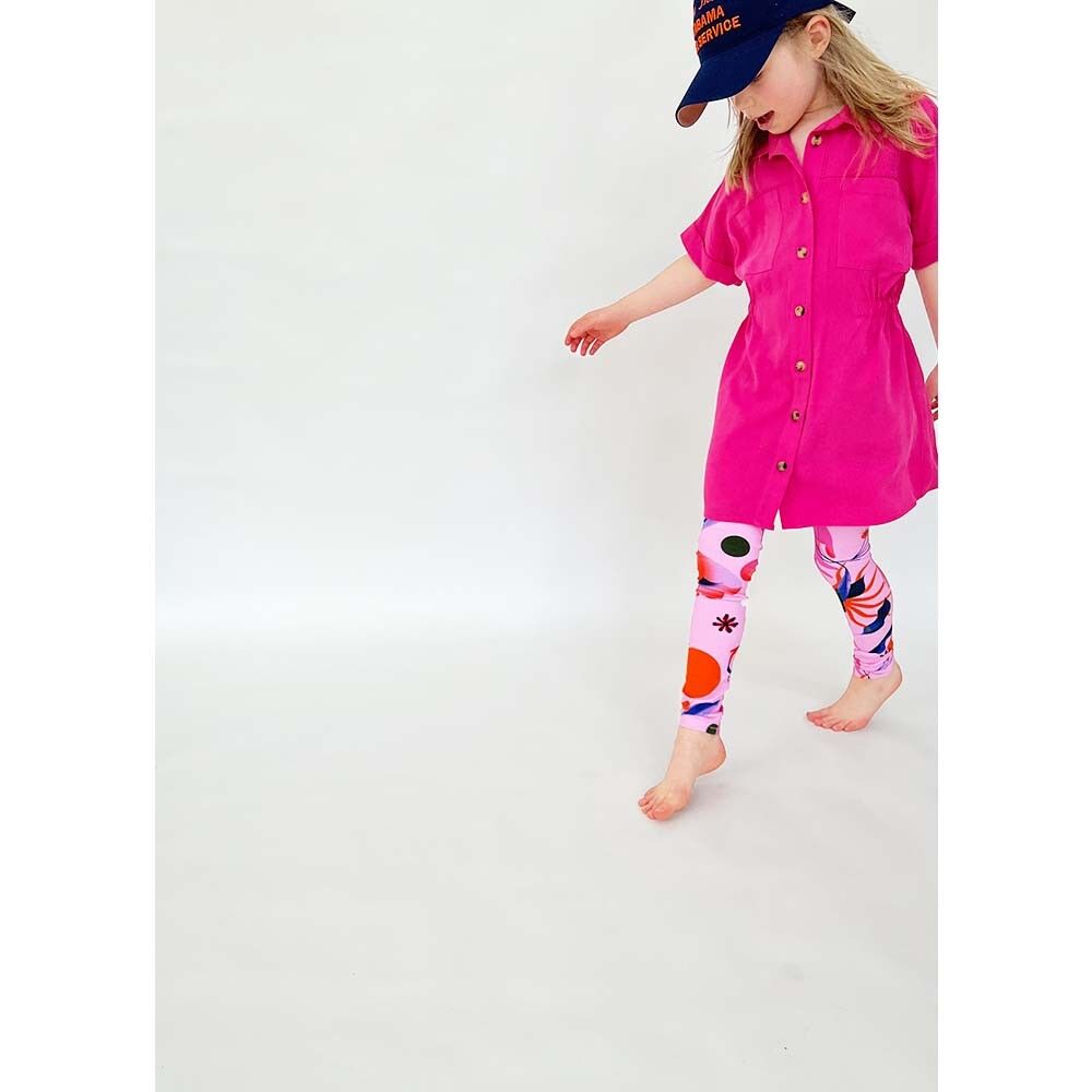 Hot-selling Baby Girl Stretch Leggings Pants Spring and Autumn Toddler Child  Knitting Trousers pink color wholesale