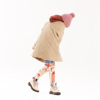 Legging pour enfant map of crazylegs 1