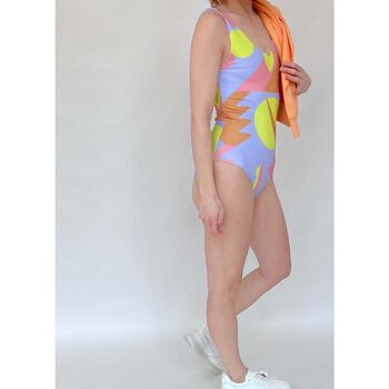 Maillot de bain pour femme anti-UV yeux fous 1