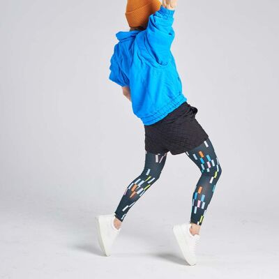 Leggings pour femmes blocs fous