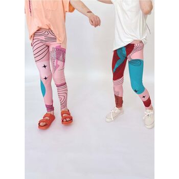 Leggings pour les silhouettes folles des enfants 2