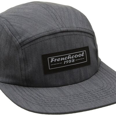 Gorra de visera gris Talla única