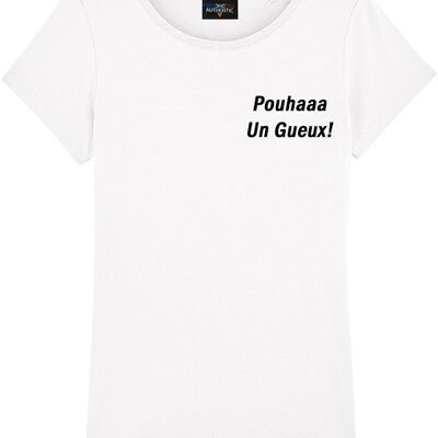 Weißes T-Shirt Pouhaa ein Bettler !!