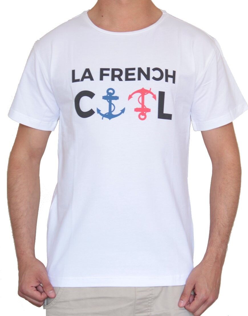 La French Cool Encre White T-shirt