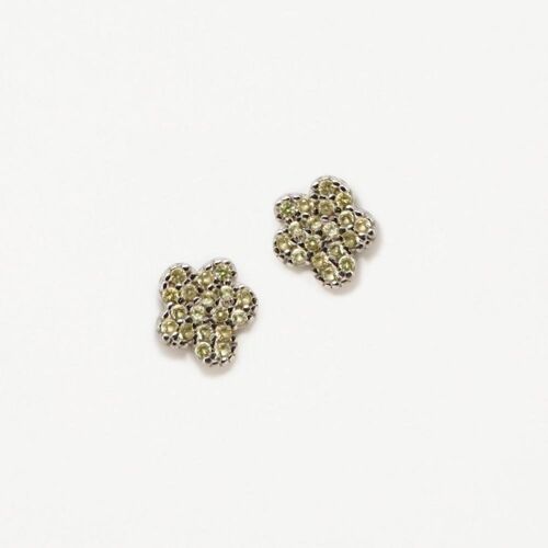 PENDIENTES FLOR STARLIGHT OLIVINA