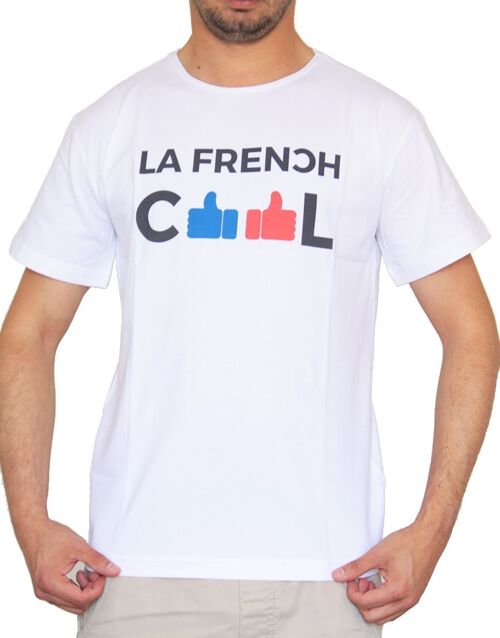 T-shirt Blanc La French Cool Like it