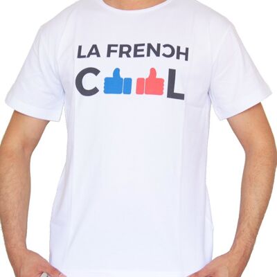 La French Cool Like it T-shirt bianca
