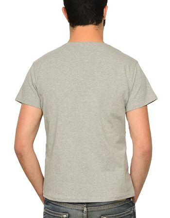 T-shirt Gris New french Street 3