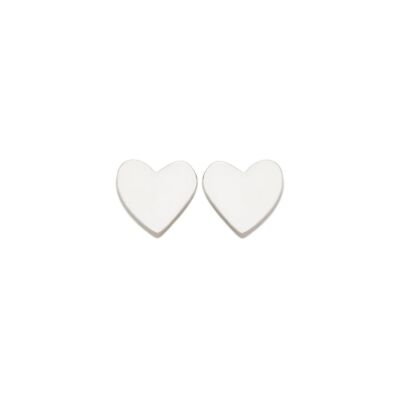 PENDIENTES CORAZÓN SILVER NEW SUPERAGATHA