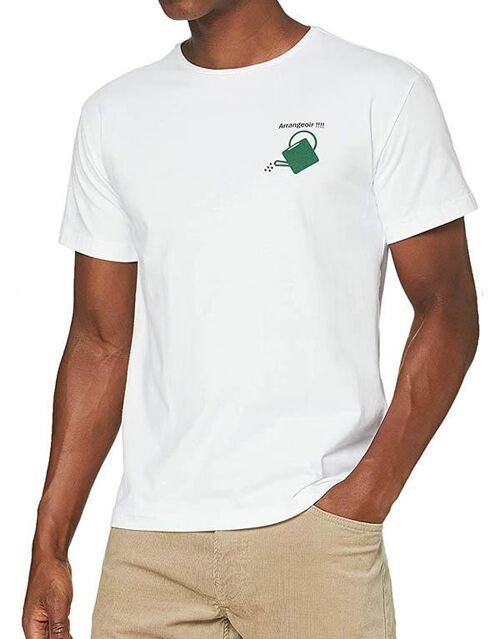 T-shirt Blanc Arrangeoir