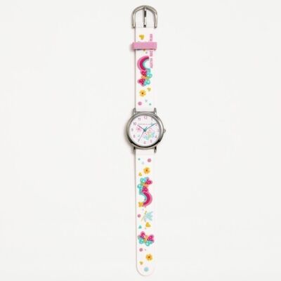 WHITE BUTTERFLY FANTASY WATCH