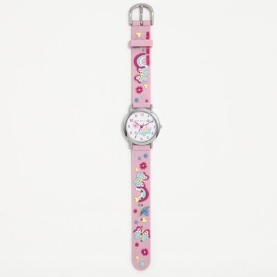 PINK BUTTERFLY FANTASY WATCH