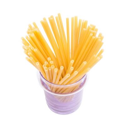 Paste Straws (edible straws) - 24 cm x 7 mm