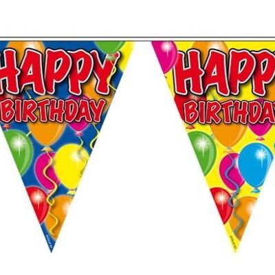 Happy Birthday Slinger Balloons - 10 meter