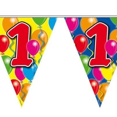 1 Year Garland Balloons - 10 meters