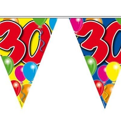 30 Years Garland Balloons - 10 meters