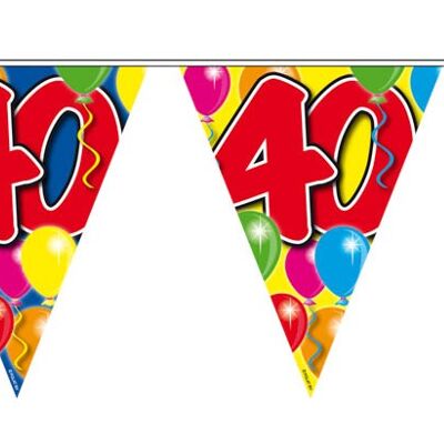 40 Jaar Slinger Balloons - 10 meter