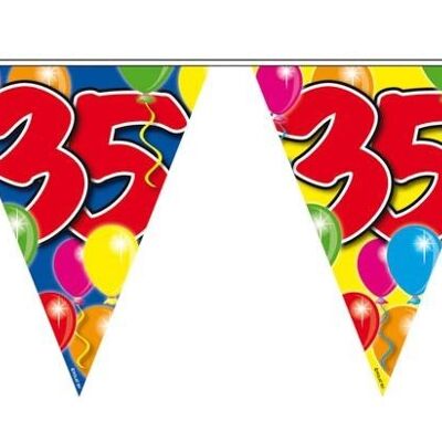 35 Years Garland Balloons - 10 meters