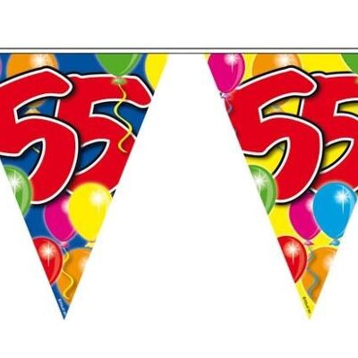 55 Years Garland Balloons - 10 meters