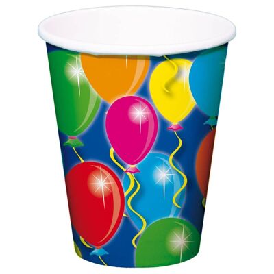 Cup balloons - 8 pieces