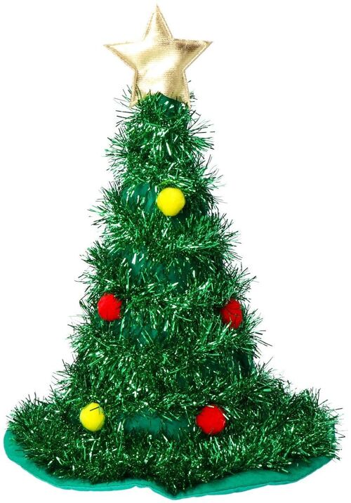 Hoed Kerstboom Groen met Goudkleurige Ster