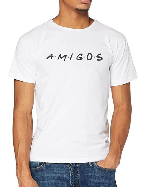 T-shirt Blanc Amigos