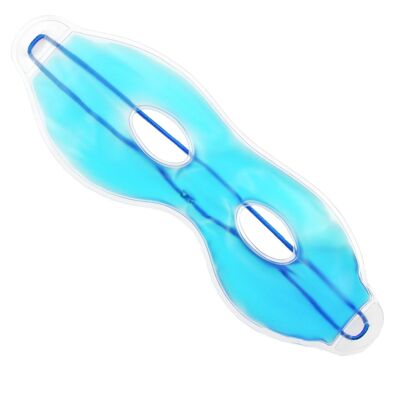 Entspannungsmaske blau Maße: 19 x 9 cm