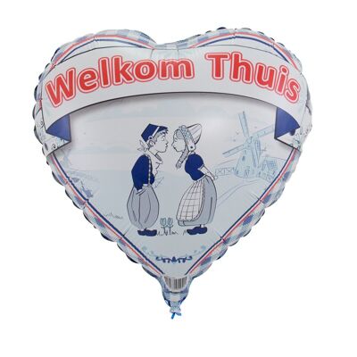 Welkom thuis ballon onverpakt 46cm