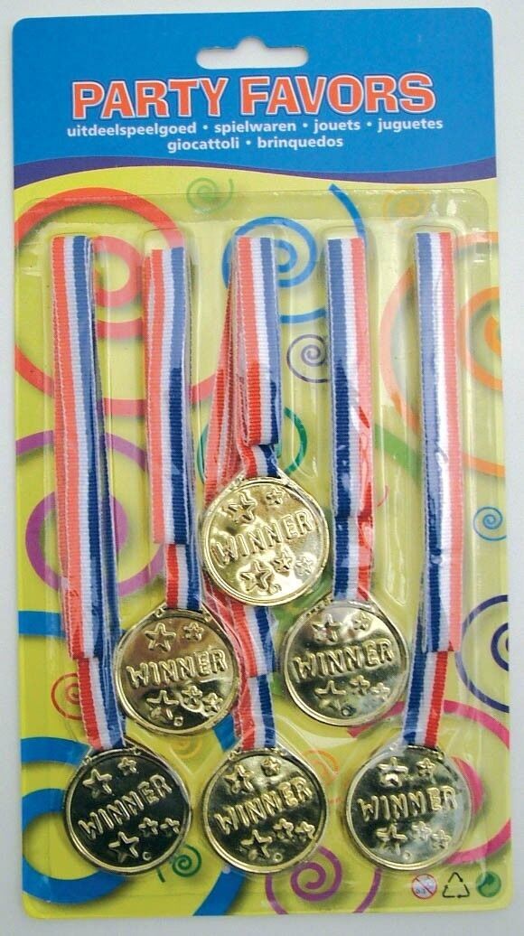 Medals Winner - 6 Pieces