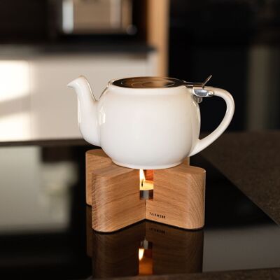 Warmer - tea or other hot drinks are kept warm in style