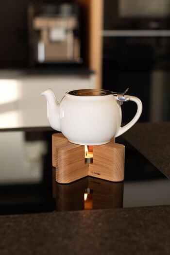 Réchaud - le thé ou d'autres boissons chaudes restent au chaud avec style 1