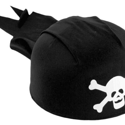 Cappello da pirata nero per bambini