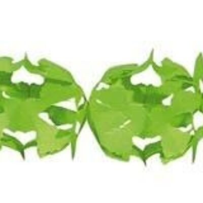 Garland paper hoku-green - 6 meters