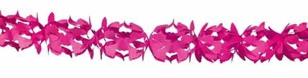 Ghirlanda di carta hoku-rosa - 6 metri