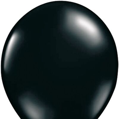 Zwarte Ballonnen 30cm - 100 stuks