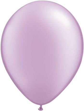 Ballons Métalliques Violet Lavande - 100 pièces 1