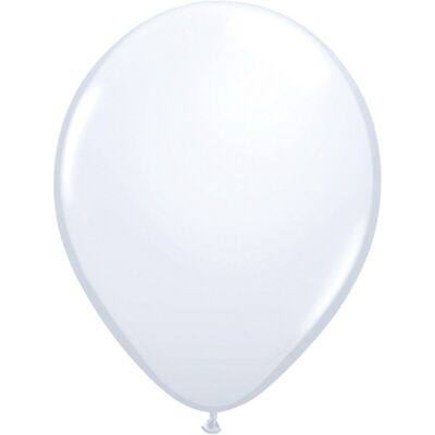 White Balloons 30cm - 100 pieces