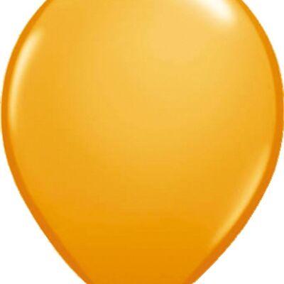 Ballons Orange 30cm - 100 pièces
