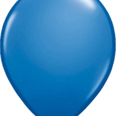 Globos Azul Oscuro 30cm - 100 piezas