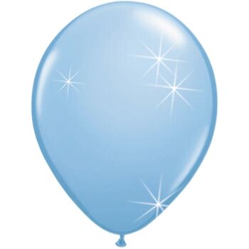Ballons bleu clair 30cm - 100 pièces 1