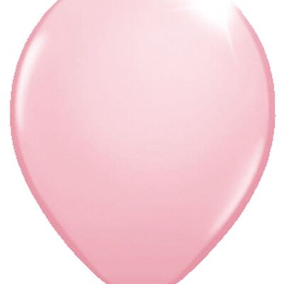Rosa Metallic Luftballons 30cm - 100 Stück