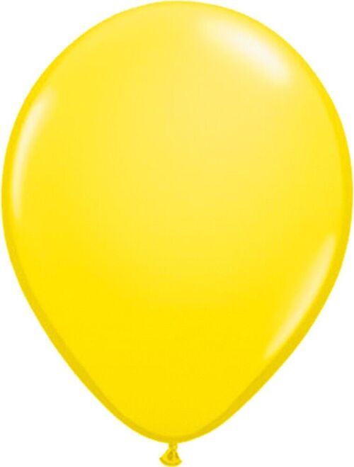 Gele Ballonnen 30cm 10 stuks