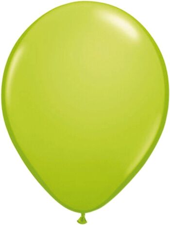 Ballons Vert Pomme 30cm - 10 pièces 1