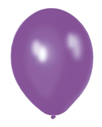 Ballons Métalliques Violets 30cm - 100 pièces 1