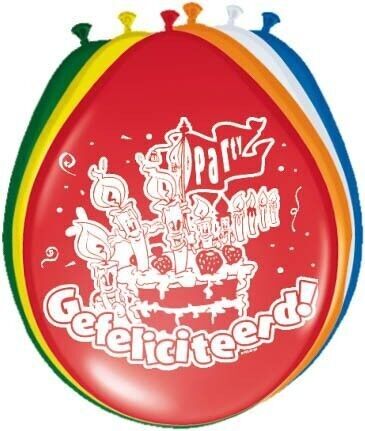 Congratulazioni palloncini 30 cm - 8 pezzi